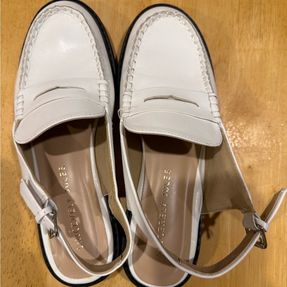Sincerely Jules Sling Romance White Cream Mules Loafers Women’s 9 - Picture 2 of 7